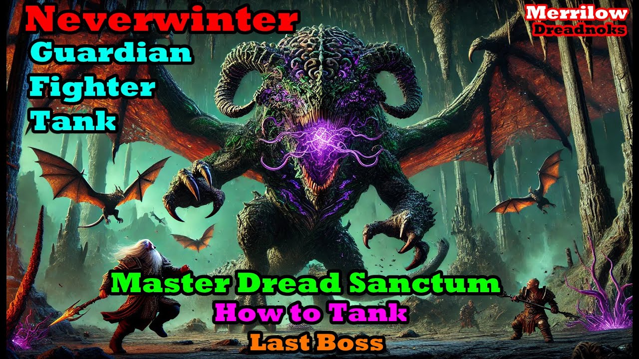 Neverwinter - How to Tank - Master Dread Sanctum - Third Boss