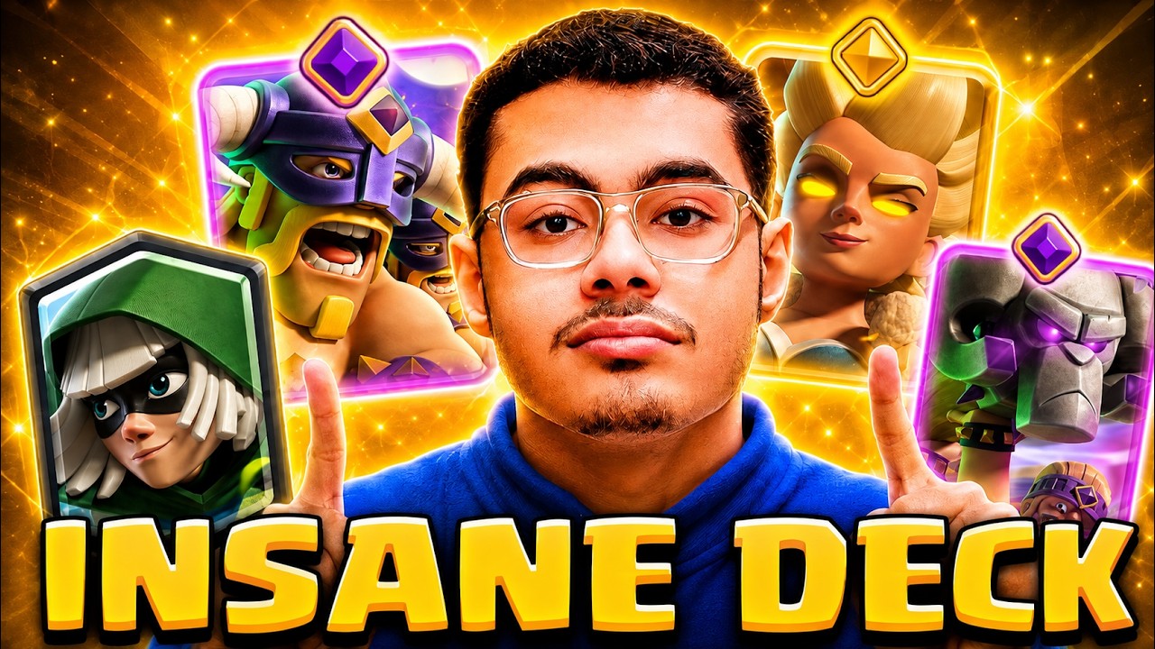 NEW Hero Valkyrie + Evo Barbs Deck Is INSANE 👑