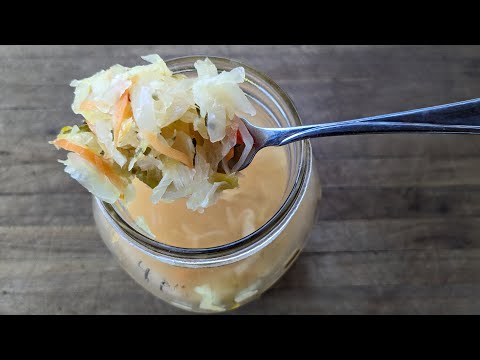 Curtido (Latin fermented cabbage)