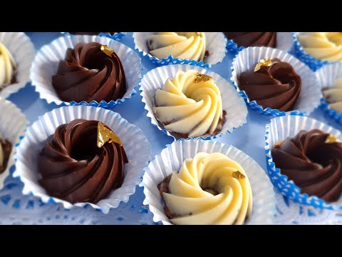 Homemade Filled Chocolates – 3 Ingredients