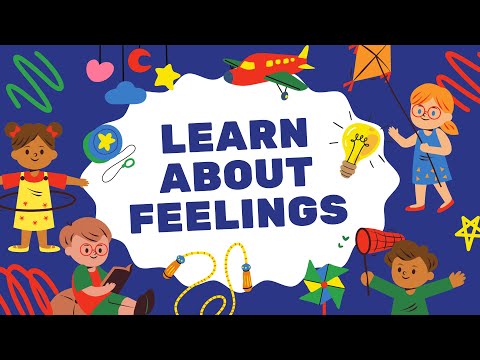🤗 Fun Emotions Flashcards for Kids | Learn Basic Feeling Words with Cute Feelings Illustrations