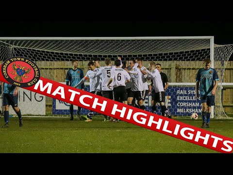 Corsham Town FC 2 V 3 Bemerton Heath Harlequins - Wiltshire Senior Cup Official Match Highlights