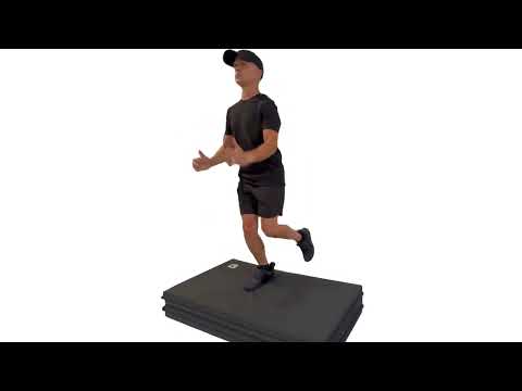 Lunge Step Up with knee up left leg