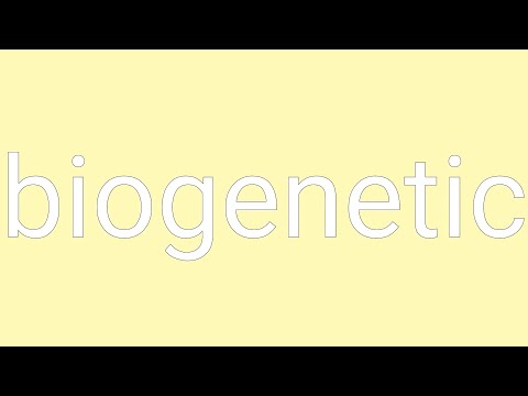 Biogenetic Definition & Meaning