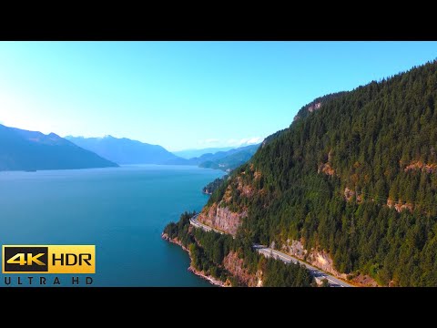 The Sea-to-Sky Highway | Epic Road Trips [4K Cinematic Aerial Film] - DJI Mini 2