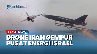 Operasi Pembalasan Iran: Drone Hancurkan Fasilitas Energi di Haifa dan Pangkalan Militer AS