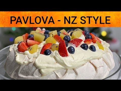 Pavlova - New Zealand Style | Christmas Special Recipe | Knives on Flames
