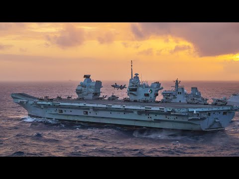 Thumbnail of the video: Trailer: "The Warship: Tour of Duty" - HMS Queen Elizabeth 2021 deployment documentary