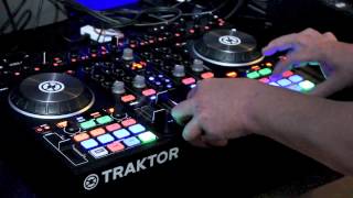 Video thumbnail for Native Instruments Traktor Kontrol S4 MK2 Demonstration @ The Disc DJ Store by stefan redel