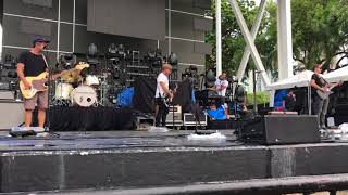 Switchfoot sound check Healer of Souls Miami August 25, 17