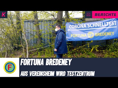 Corona-Tests auf dem Vereinsgelände: Fortuna Bredeney eröffnet Test-Station im Vereinsheim