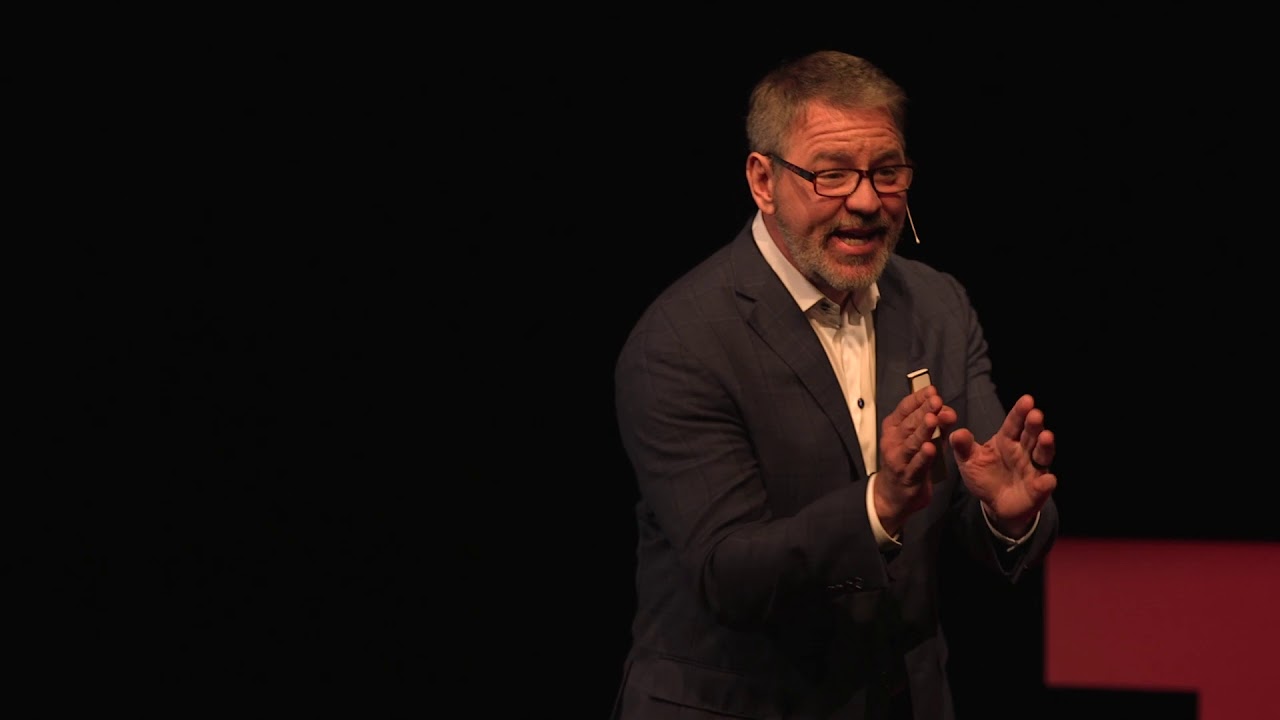 Richard Lackey on stage