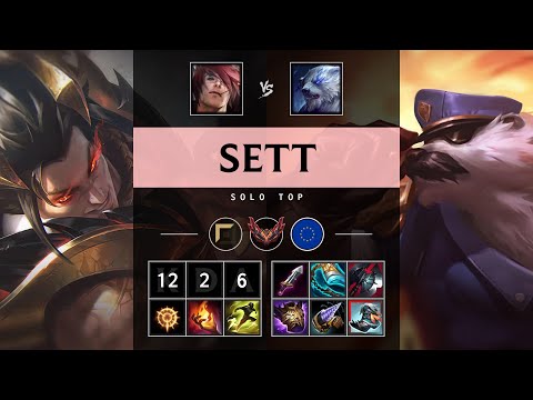 Sett Top vs Volibear - EUW Grandmaster Patch 25.16