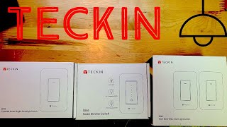 Reviewing WiFi Smart Home Switch Products by Teckin! 3-Way, Dimmer, & Single Pole Switch!