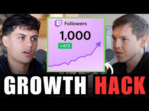 How To Get Your FIRST 1,000 Followers On Twitch! | Stable Ronaldo