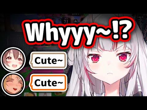 Ayame's Sudden Cute Tantrum Makes Everyone Go "Kawaii~"【Hololive】