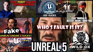 Epic CEO Responds to UE5 Performance Issues - Wild Ox Reacts