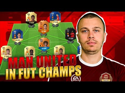 FIFA 17 FULL MANCHESTER UNITED TEAM in FUT CHAMPIONS! INSANE PERFORMANCE & GAMES in ULTIMATE TEAM