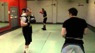 Slow Motion Kick Boxing