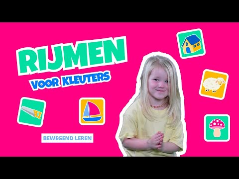 Rijmen voor kleuters | groep 2 | bewegend leren