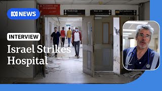 Video: Israel bombs Gaza Hospital, doctor explains | Tom Potokar | ABC News