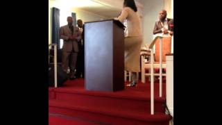 Dr. TL Penny preaching "Fools Rush In"