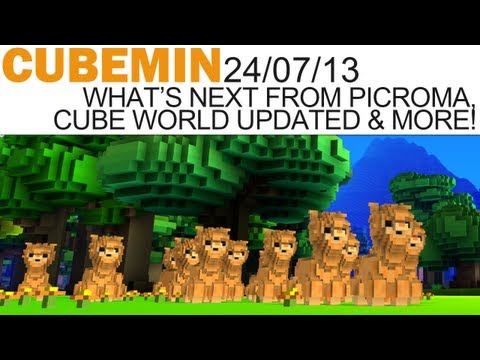 Newsmin - 24/07/13 - Cube World News - 24 July Update, What's Next From Picroma & More!