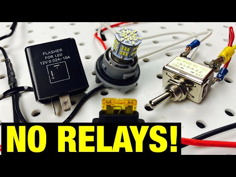 How to Wire Turn Signals | Car Directionals | Hazard Switch | NO RELAYS! | @WiringRescue