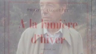 Philippe JACCOTTET – Poésie et Nature (RTS, 1990)