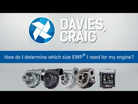 FAQ EWP Part 2 - How To Determine What Size Electric Water Pump (EWP®) I need for my engine?
