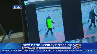 Metro Testing Third New Security System