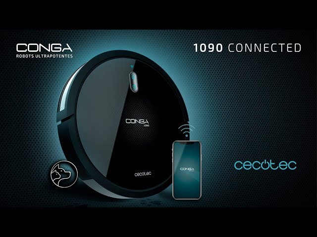 Cecotec Conga 1090 Connected Robot Aspirador video