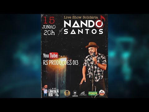 LIVE NA LAJE DO LINCOLN REIS - NANDO SANTOS