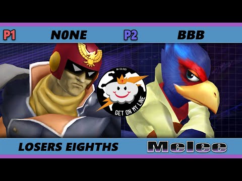 GOML Online 2021 Losers Eights - n0ne (Captain Falcon) Vs. BBB (Falco) SSBM Melee Tournament