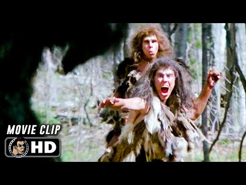 QUEST FOR FIRE Clip - "Neanderthal Attack" (1981) Caveman Movie