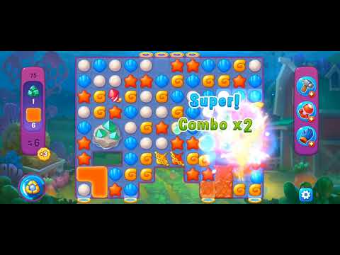 Fishdom Atlantis Cup Stage 75 (with ingame boosters) @choraelmin