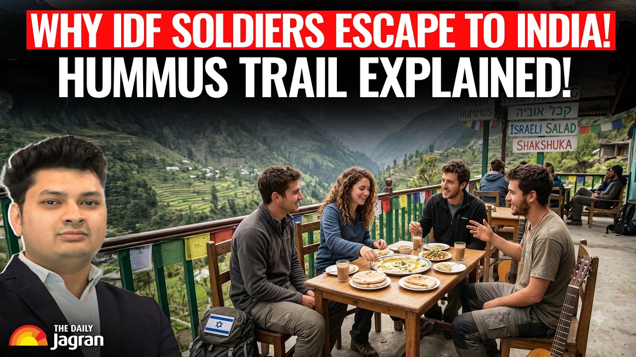 Why Thousands of IDF Soldiers Retreat to Northern India! The 'Hummus Trail' Explained