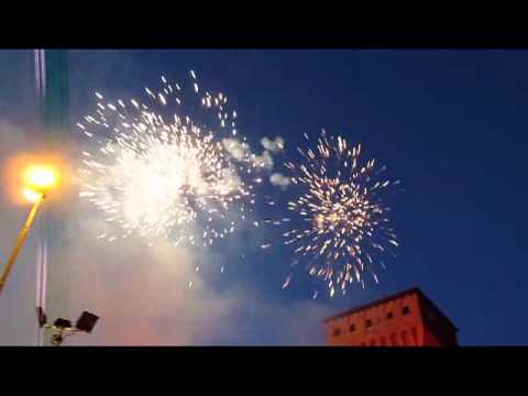 Magico Carnevale San Felice Fuochi d'artificio Viva l'italia