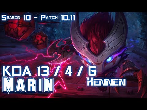 MaRin KENNEN vs JAYCE Top - Patch 10.11 KR Ranked