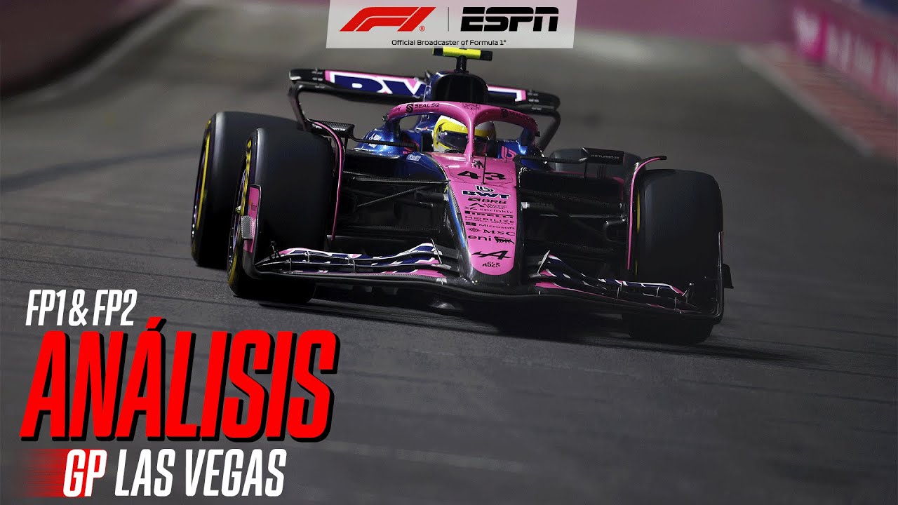 ¿VIERNES PERDIDO EN LAS VEGAS? BANDERAS ROJAS Y LLUVIA AFECTARON LAS PRÁCTICAS LIBRES