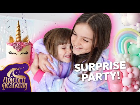 How To Throw A Unicorn Party! 🦄 Snacks, Activities, and MORE (ft. Fizz Sisters) | Unicorn Academy