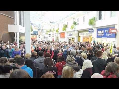 Zumba Flash Mob, Millgate Bury (20/11/2011)