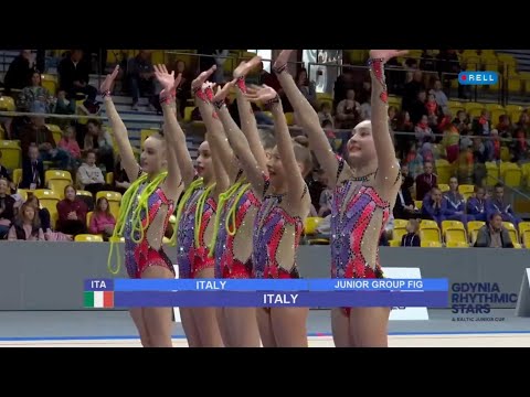 Italy (ITA) Junior 5 Ropes AA–Gdynia Rhythmic Stars 2023