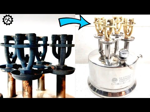 Sooty burners Restoration , Made In Sweden 🇸🇪