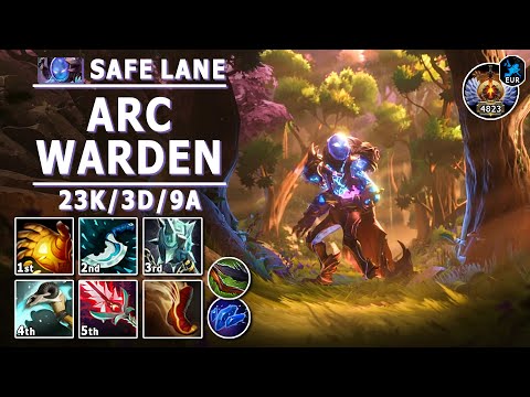Arc Warden Safe Lane Carry | 7.31b | Pos 1 AW Guide | Dota 2 Immortal Gameplay