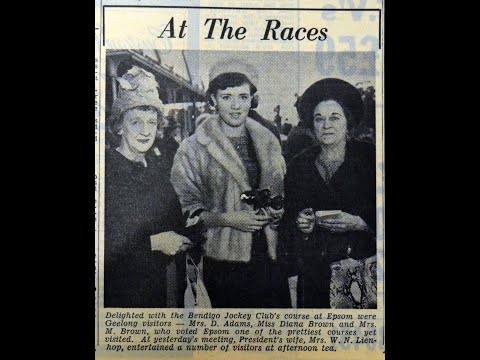 Bendigo Races 1960s