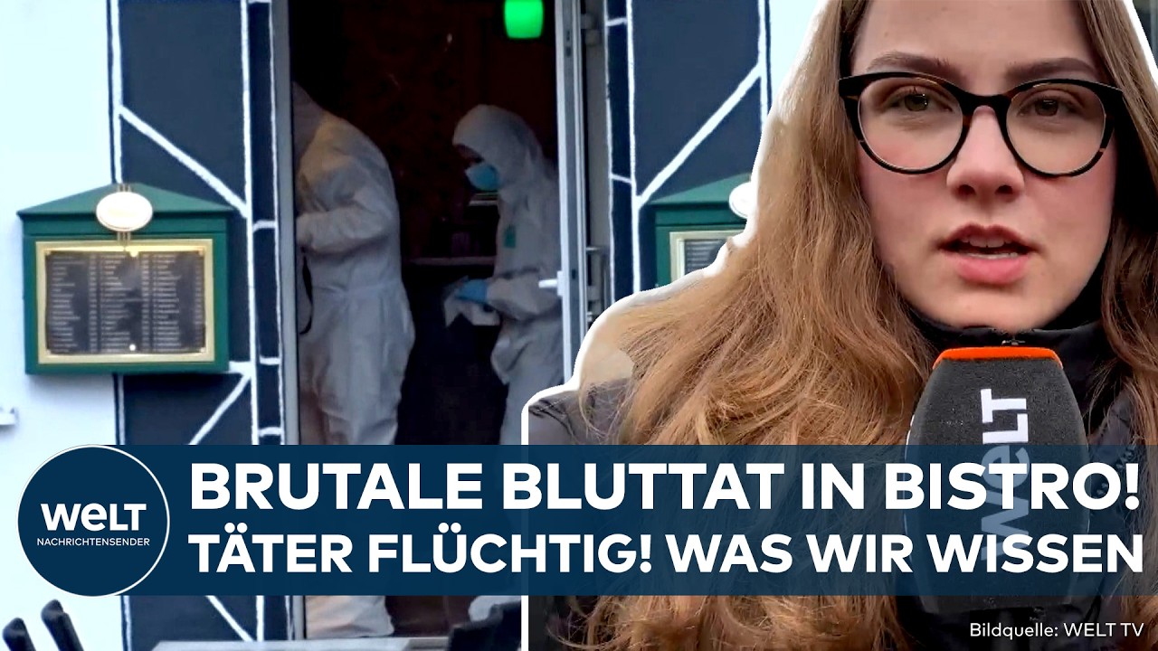 RAUNHEIM: Doppelmord nahe Frankfurt! Mann stürmt in Bistro und schießt um sich! Täter flüchtig