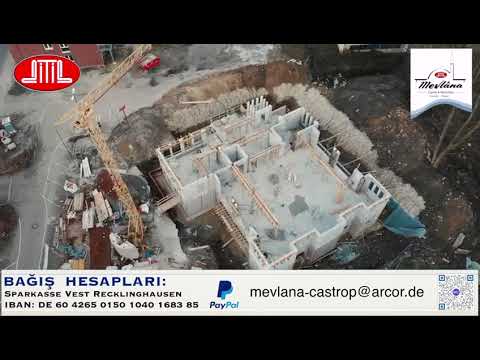 Mevlana Camisi kaba inşaatı_Bağış kampanyası