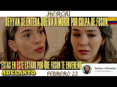 AZRA LE CUENTA A REYYAN QUE SU ESTADO ES POR CULPA DE FUSUN -  HERCAI - COLOMBIA MAR 23 FEBRE 22