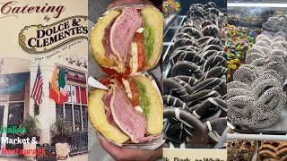 DOLCE & CLEMENTE'S ITALIAN MARKET A CULINARY EXTRAVAGANZA: A TASTE Of ITALY A FOOD LOVERS DREAM Pt 2